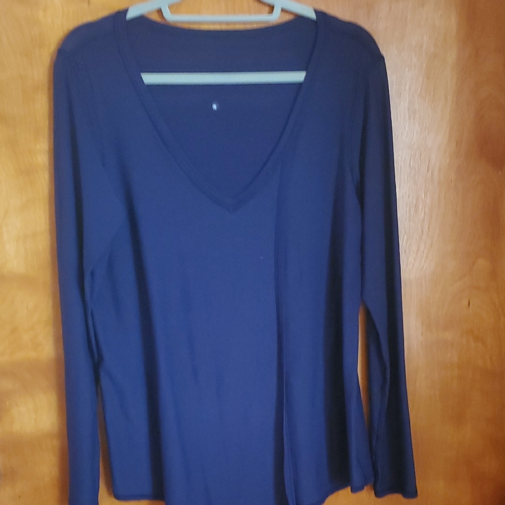 Lululemon Long Sleeve Tie Waist Top